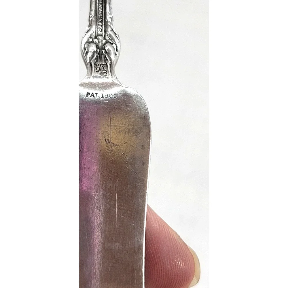 Ries & Armstrong Sterling Silver Master Butter Server 38g